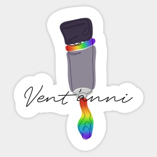 Vent’anni ~ Måneskin Sticker